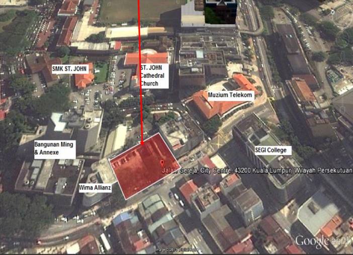 Approved Hotel Site for Sale - Jalan Gereja KL